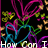Animated icon with colorful heart outlines and text reading "How Can I Live Without" over a black background.