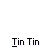 Pixel art animation of a character with orange hair and yellow shirt interacting with white dog-like creature on gray background, text 'Tin Tin' below.