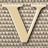 Static 48x48 pixel icon featuring a stylized letter V with textured brown and beige tones on a light background.
