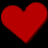 Red heart shapes in various states of breakage with text overlays, displayed on a black background.