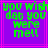 Green pixelated text on purple background with pink lines, displaying 'you wish dat you were me!!' in four lines