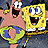 Animated contact sheet of Spongebob Squarepants and Patrick Star characters in various poses with a visible 'CoolBuddy.com' watermark on one frame.