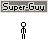 Pixel art animation of a stick figure transforming into a fiery character with multiple color variations and flame effects