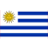 Static pixelated image of a flag with white background, blue horizontal stripes, and a yellow sun emblem on the left.