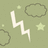 Pixelated static image with light green background featuring white zigzag line, two gray oval outlines, and three pale yellow shapes including star and dots.
