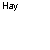 A static pixel art image displays a of text-based icons with 'Hay Ponies' and related terms in multiple