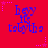 Red background with blue text reading 'hey its talayha' repeated six times in a , surrounded by pink star and dot patterns