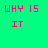 Pixelated green background with pink text and four red broken hearts, one heart partially grayed out.
