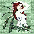 Animated icon shows a red-haired figure in white dress with green foliage background, transitioning to a person with dark hair against brown backdrop, then to cursive text "Fae" on light green background.