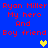 Blue background with red pixelated text reading 'Ryan Miller My hero And Boy friend' repeated twice, featuring a yellow heart and two gray hearts.