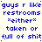 Blue pixelated text repeats across a light background with partial gray area on the right.