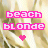 A 48x48 pixel animated buddy icon featuring a blonde woman's hair with pink text and a heart symbol, displayed across three sampled frames in a contact sheet layout.