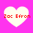 Four white heart shapes on a bright pink background, each containing red text reading "Zac Efron" in pixelated font.