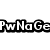 Black and white pixelated text reading "PwNoGe" on a white background with visible dithering and blocky character outlines.