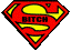 Red diamond-shaped emblem with yellow 'S' symbol and black text reading "DITCH" in the center, outlined by thin black border on gray background.