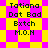 Pixelated text 'Tatiana Dot Bad Bxtch M.O.N' on a yellow and pink checkered background with two distinct patterns