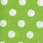 Four distinct polka dot patterns arranged in a , each with unique color combinations and dot sizes