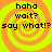 Four identical display pixelated text over a yellow-orange spiral background with no visible animation changes