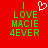 Red background with green pixelated text reading 'I LOVE MACIE 4EVER' and a white heart symbol above the word 'LOVE'.