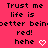 Pixelated text and heart symbols repeat across a bright pink background in a pattern