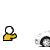 Animated contact sheet showing a stick figure character interacting with a white sedan across multiple frames, including text reading "Jump a Volkswagen" at the bottom.