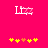 Two identical pixelated icons on a bright pink background, each featuring white text and yellow/orange symbols below.
