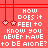 Pixelated red background with white text reading 'HOW DOES IT FEEL TO KNOW YOU NEVER HAVE TO BE ALONE?' and hanging heart/star decorations.
