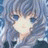 Pixelated anime-style character face with light blue hair and large eyes on left, next to black background with white pixelated text "Anime IM" above smaller "com" on right.