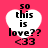 Four identical heart-shaped icons with text and symbols on a pink background, each showing slight pixel variations across observations.