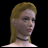 Pixelated image of a person with blonde hair and a choker necklace on the left, next to stylized text reading "AnimeIM" and "COM" on the right.