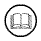 circular icons showing a pixelated book-like object in various orientations against a gray background