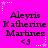 A static image with a bright pink background displays repeated text and symbols in black and white.