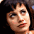 A 48x48 pixel animated contact sheet showing three sampled frames of a celebrity-themed buddy icon with visible facial details and red lipstick across multiple characters.
