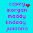 Pixelated text list of names on cyan background with two distinct animation states showing heart and starburst effects.