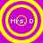 Four identical circular icons with yellow concentric rings on a purple background, each containing "Mrs. D" text in white pixelated font.