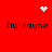 Red background with four identical text blocks and three pixel-art symbols: a heart, a starburst, and a dot cluster.