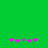 Green background with two horizontal of pink and gray puzzle-piece icons, each containing five icons