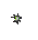 A small animated starburst icon with green and black pixelated rays expanding from a central white dot on gray background.