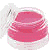 Animated sequence of a pink lipgloss container with white lid, showing subtle color shifts in the product and text.
