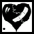 A black and white pixelated buddy icon featuring a heart with a bandage over it, next to text reading "REVEGE SUCKS DON'T IT?" in blocky font.