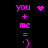 Pixelated pink text and symbols on black background with animated heart, starburst, and dot cluster transitions.