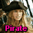 A split-screen image shows a pirate-themed figure on the left and an angelic figure on the right with text labels beneath each.