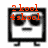 Pixelated character with black square frame, white face, and red text above its head reading '21001 4s1001' in blocky font.