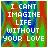 A 3x2 contact sheet of five animated frames showing a pixelated text-based icon with the phrase "I CAN'T IMAGINE LIFE WITHOUT YOUR LOVE" over shifting rainbow-colored backgrounds.