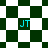 Green and white checkered background with cyan "JT" text in multiple positions across the image.
