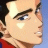 Pixelated anime-style character face in profile view with blue background and black text reading 'AnimeIM' and 'COM' on right side.