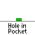 Pixelated character in blue clothing with white head moves across gray background, interacting with green rectangular objects and text elements.