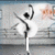 Animated icon of a dancer with arms raised against a blurred background, displaying text that changes from 'I' to 'love' to 'dance'.
