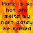 Pixelated text on a fiery background with a gray on the right side