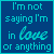 A 2x2 contact sheet of four blue square frames with cyan text and pixelated heart symbols, displaying variations of a romantic message in retro digital font.